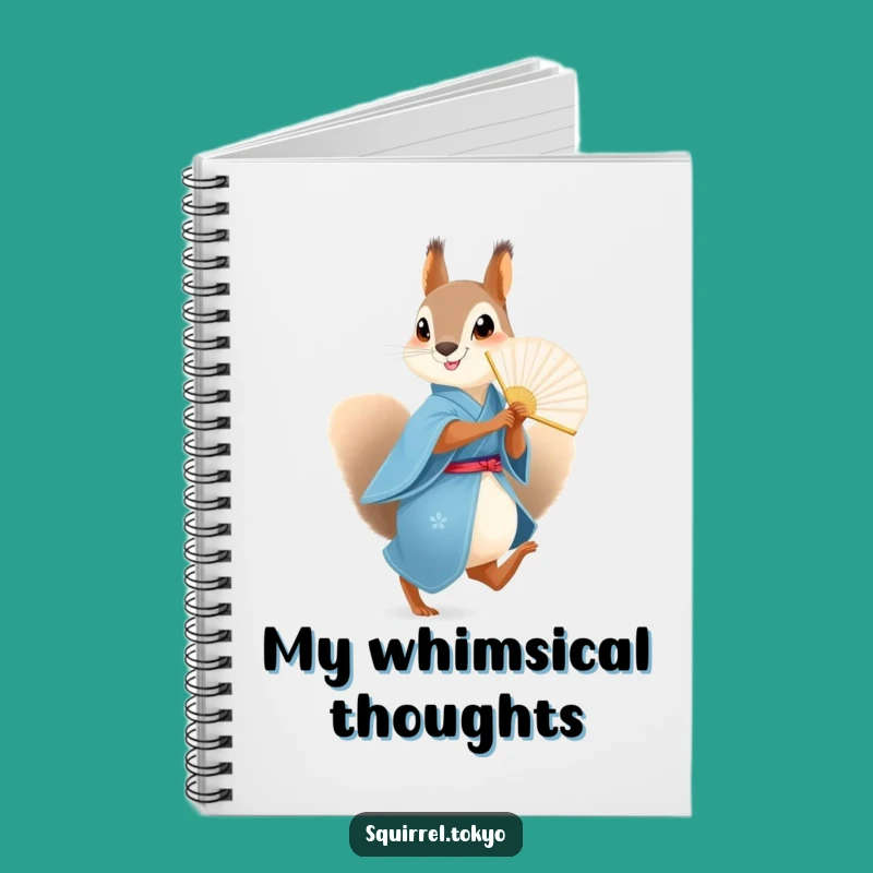 Funny Squirrel Fan Notebook: Jot Down Playful Ideas, Perfect Funny Gift